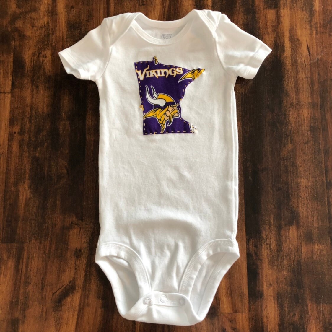 vikings onesie for baby
