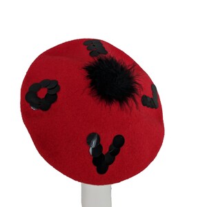 LOVE Beret,Valentine Beret,Galentine Gift
