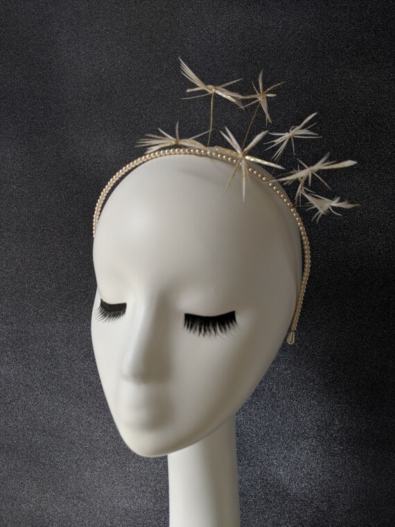 Starry Fascinator / Gold/metallic 