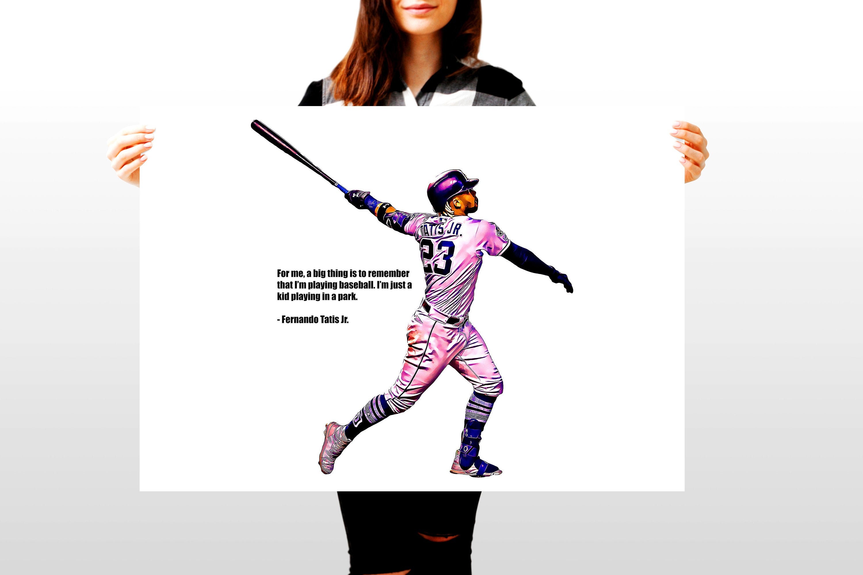 Fernando Tatis Jr. Poster San Diego Padres Poster Quote Etsy