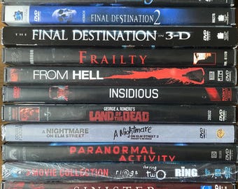 Horror DVD Movies 80’s 90’s 2000’s Cult Horror EXCELLENT!