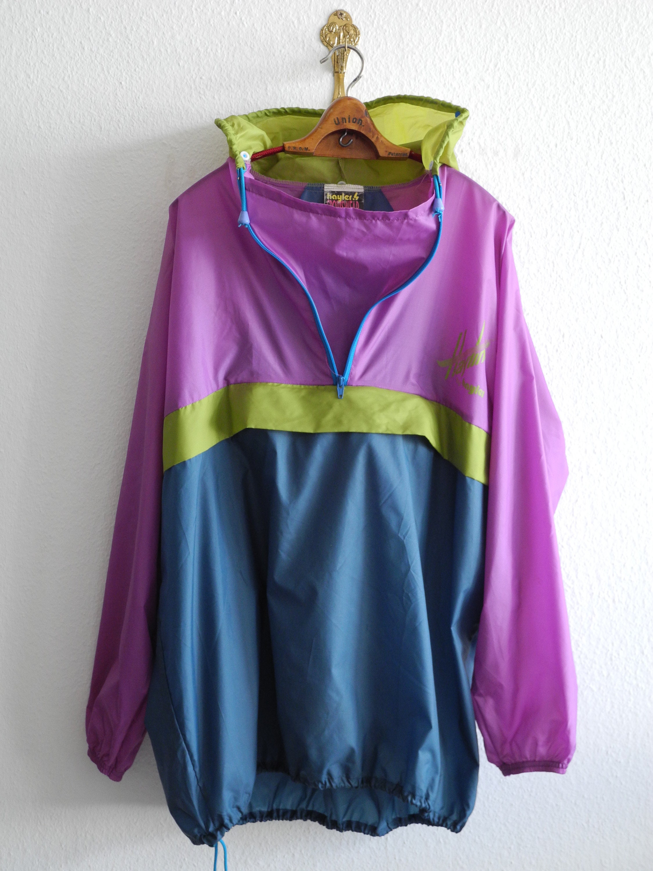 multicolor windbreaker