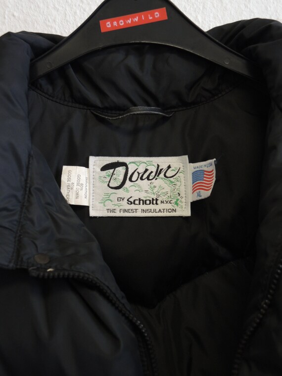 Schott shop down vest