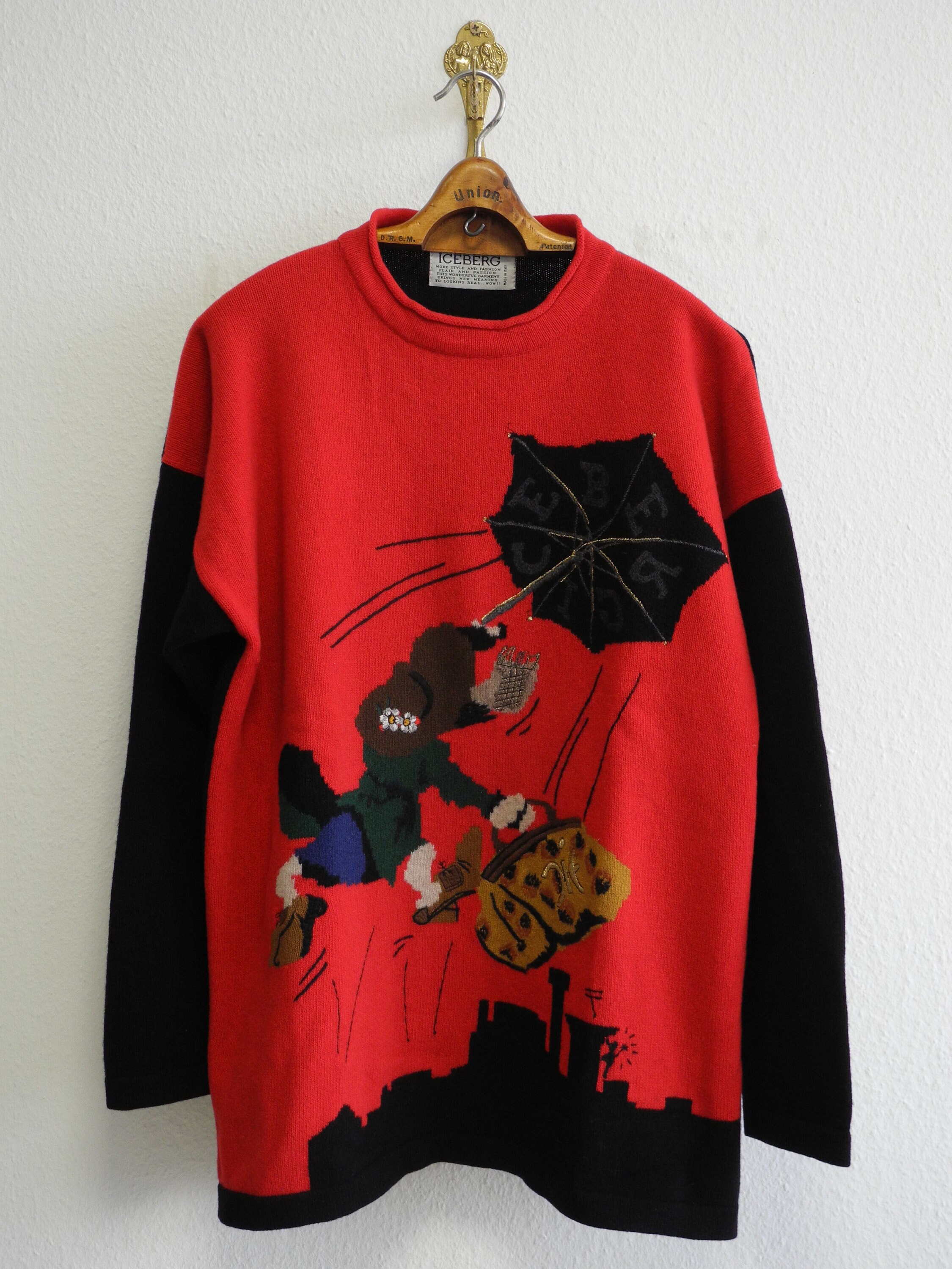 iceberg sweater 90s