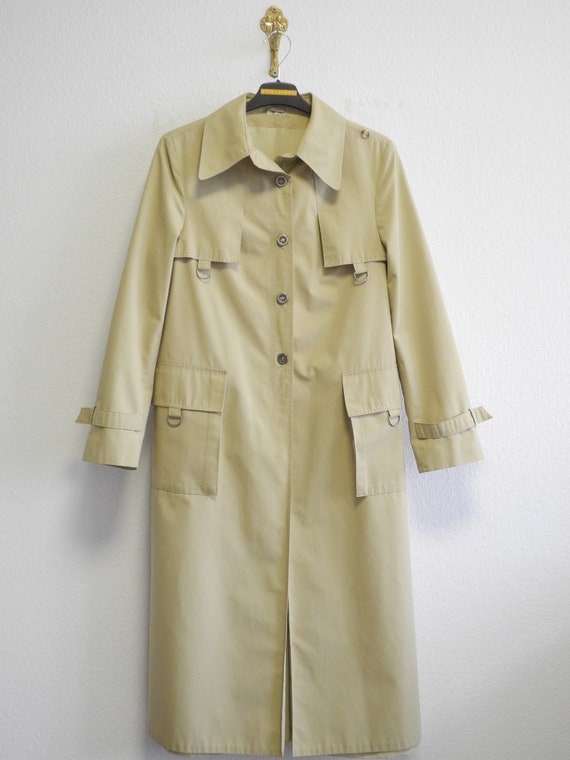 C\u0026A German Vintage 60s/70s Trenchcoat S 
