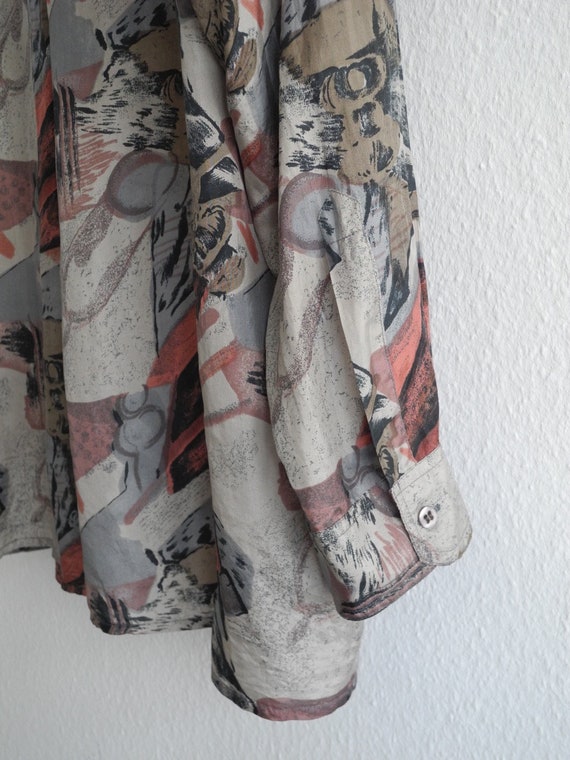 Nouvelle chemise de soie rapide M/L gris rose 90 Camo s surdimensionné Camo 90 psychédélique Hawaii Miami Vice surf planche à roulettes 88836c Nouvelle chemise de soie rapide M/L gris rose 90 Camo s surdimensionné Camo 90 psychédélique Hawaii Miami Vice surf planche à roulettes 88836c