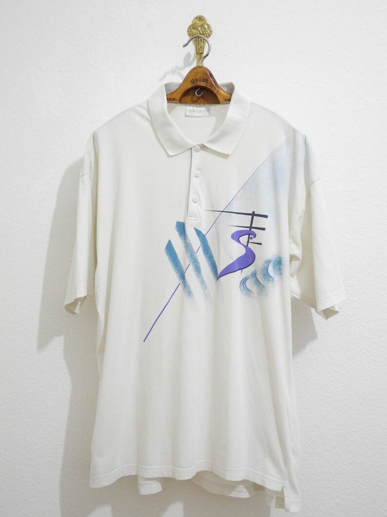 adidas vintage polo