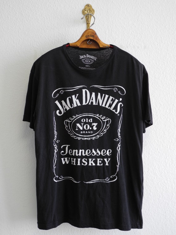 Jack Daniels Tennesse Whiskey Old No Brand New 7 Brand Black XL T-shirt
