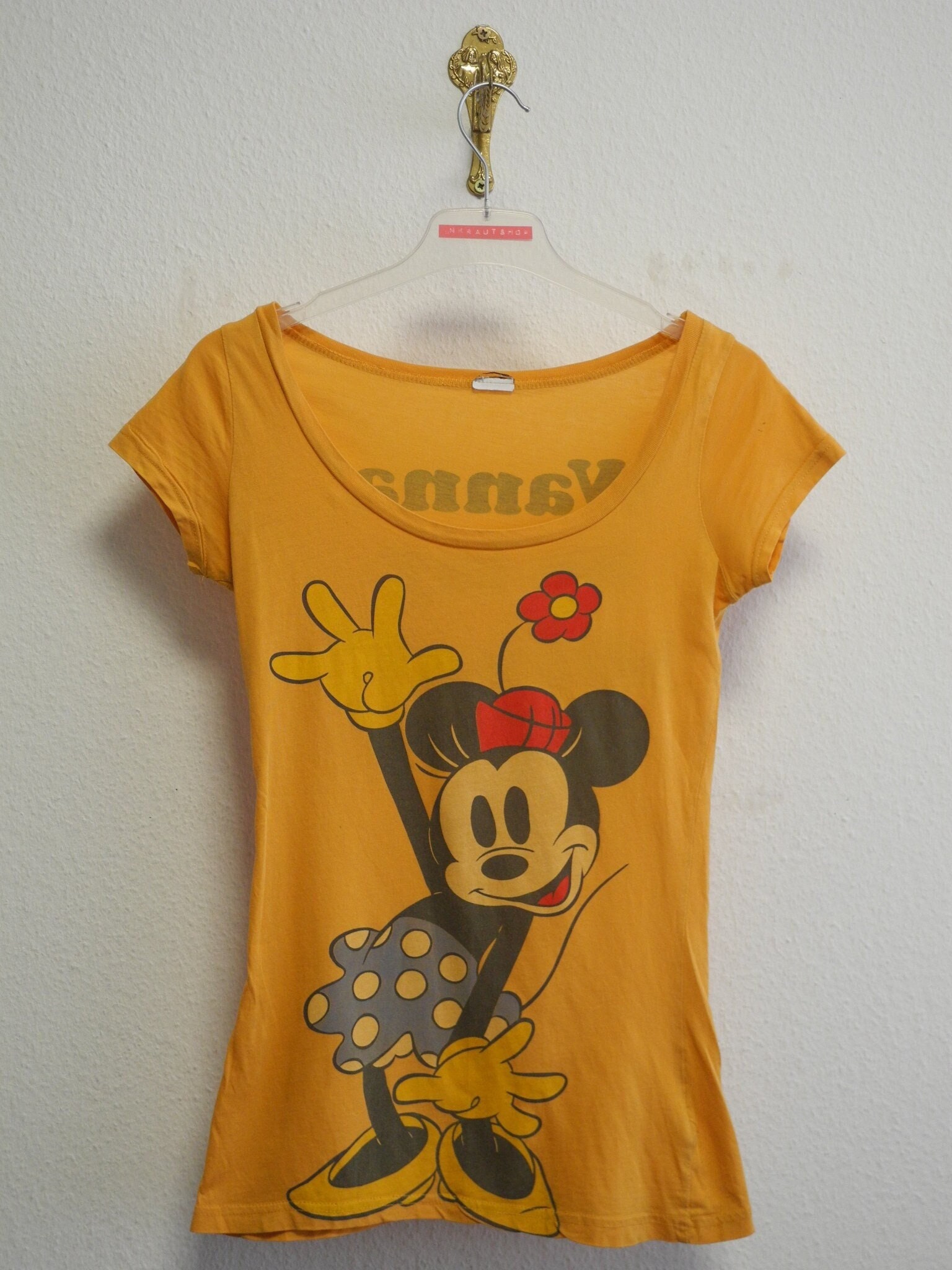 Oversize-T-Shirt mit Druck - Dunkelgrau/Minnie Maus - DAMEN