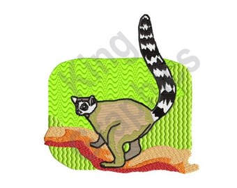 Lemur - Machine Embroidery Design