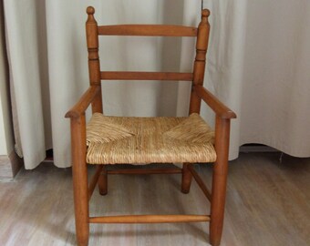Child Wicker arm chair