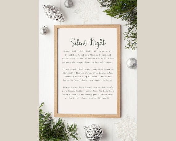 Silent night nursery collection cheap