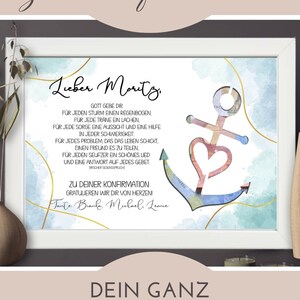 Confirmation gift for boys | Personalized money gift | Confirmation gift for godchild | Personal gift for confirmand image 10