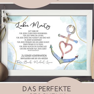 Confirmation gift for boys | Personalized money gift | Confirmation gift for godchild | Personal gift for confirmand image 6