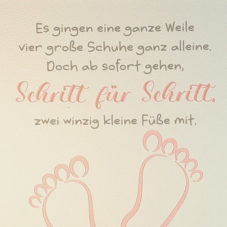 Personalisiertes Geldgeschenk zur Geburt für Mädchen Etsy.de
