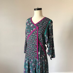 Patchwork deco style Jane Schaffhausen dress