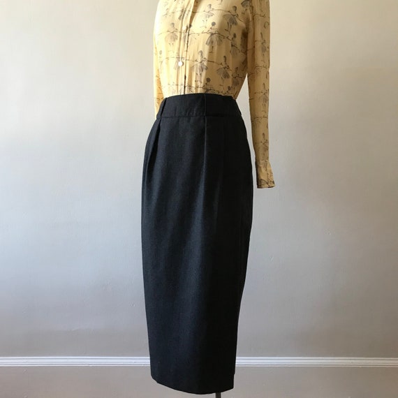 JH Collectibles Charcoal grey wrap skirt