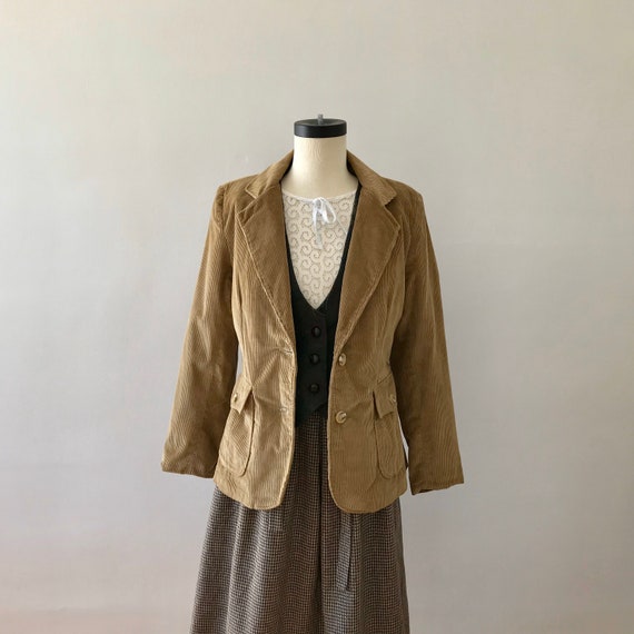 70s corduroy blazer jacket