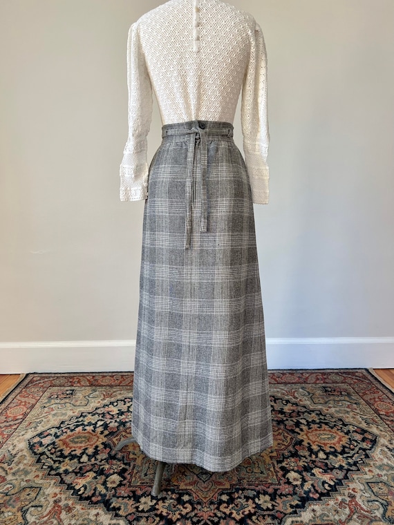 Pendleton plaid maxi skirt - image 5