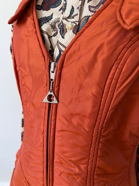 Burnt orange 70s ski suit - image 9