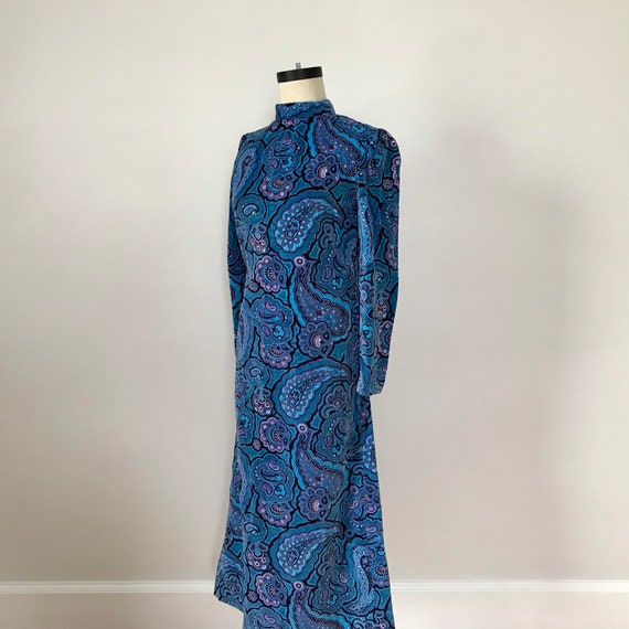 Cotton velvet maxi dress - image 5