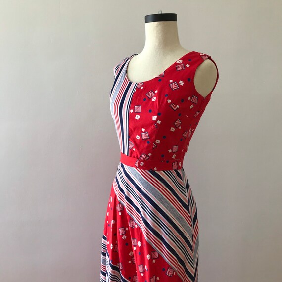 Sleeveless rayon cotton Lounge Craft maxi dress
