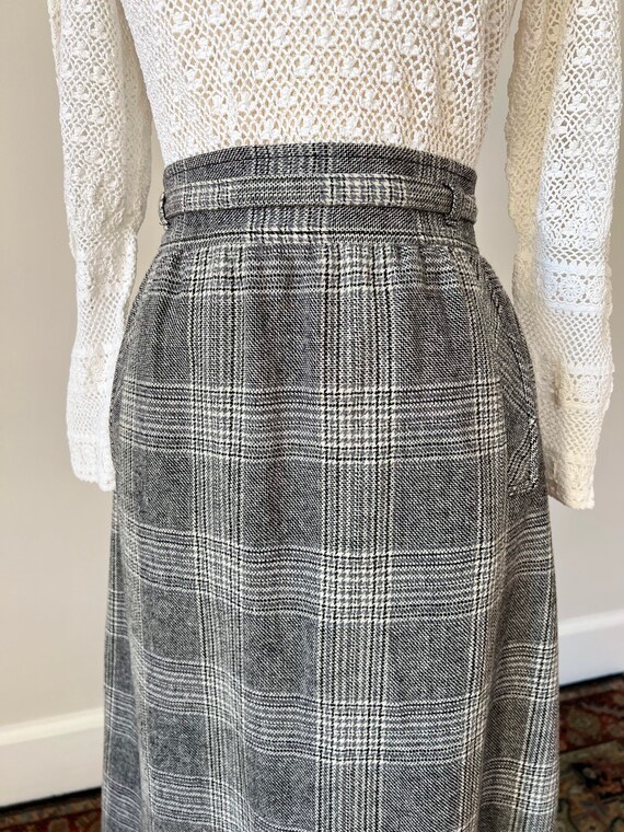 Pendleton plaid maxi skirt - image 6
