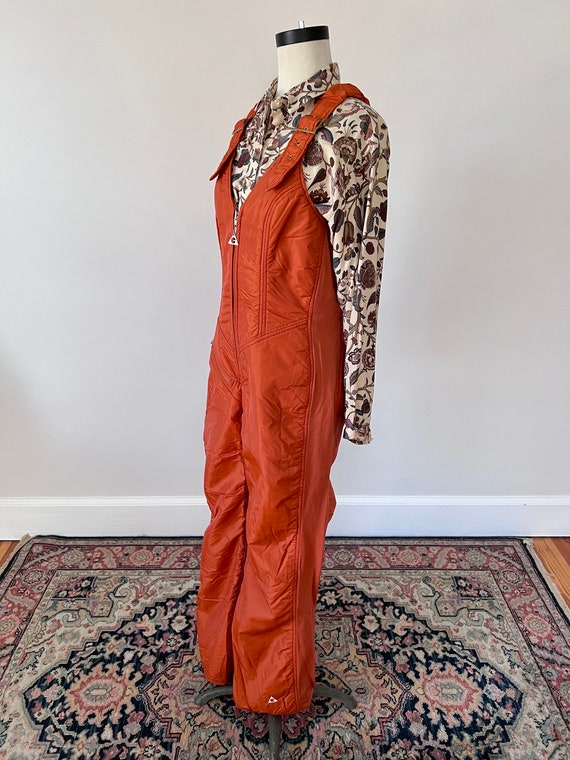 Burnt orange 70s ski suit - image 5