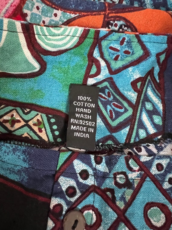 Cotton patchwork overalls - image 9