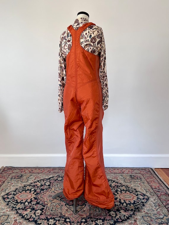 Burnt orange 70s ski suit - image 7