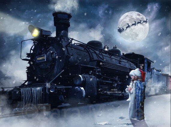 Christmas Digital Backdrop Christmas Train Holiday Train - Etsy UK Christmas Digital Backdrop Christmas Train Holiday Train - Etsy UK