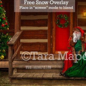 Santa Digital Backdrop Christmas Digital Backdrop Santa - Etsy