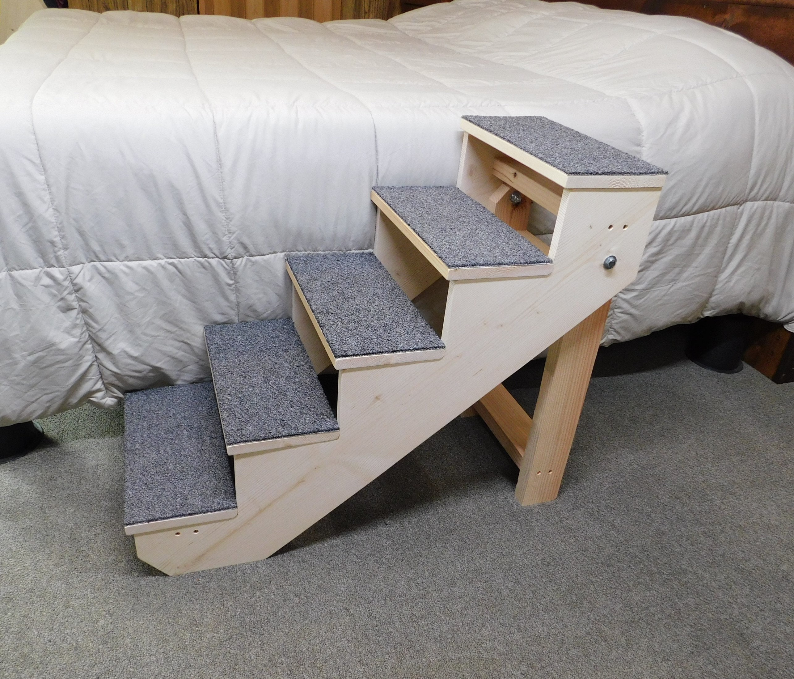 Pet Stairs 28 Tall x 12 to 16 Wide Wooden Etsy