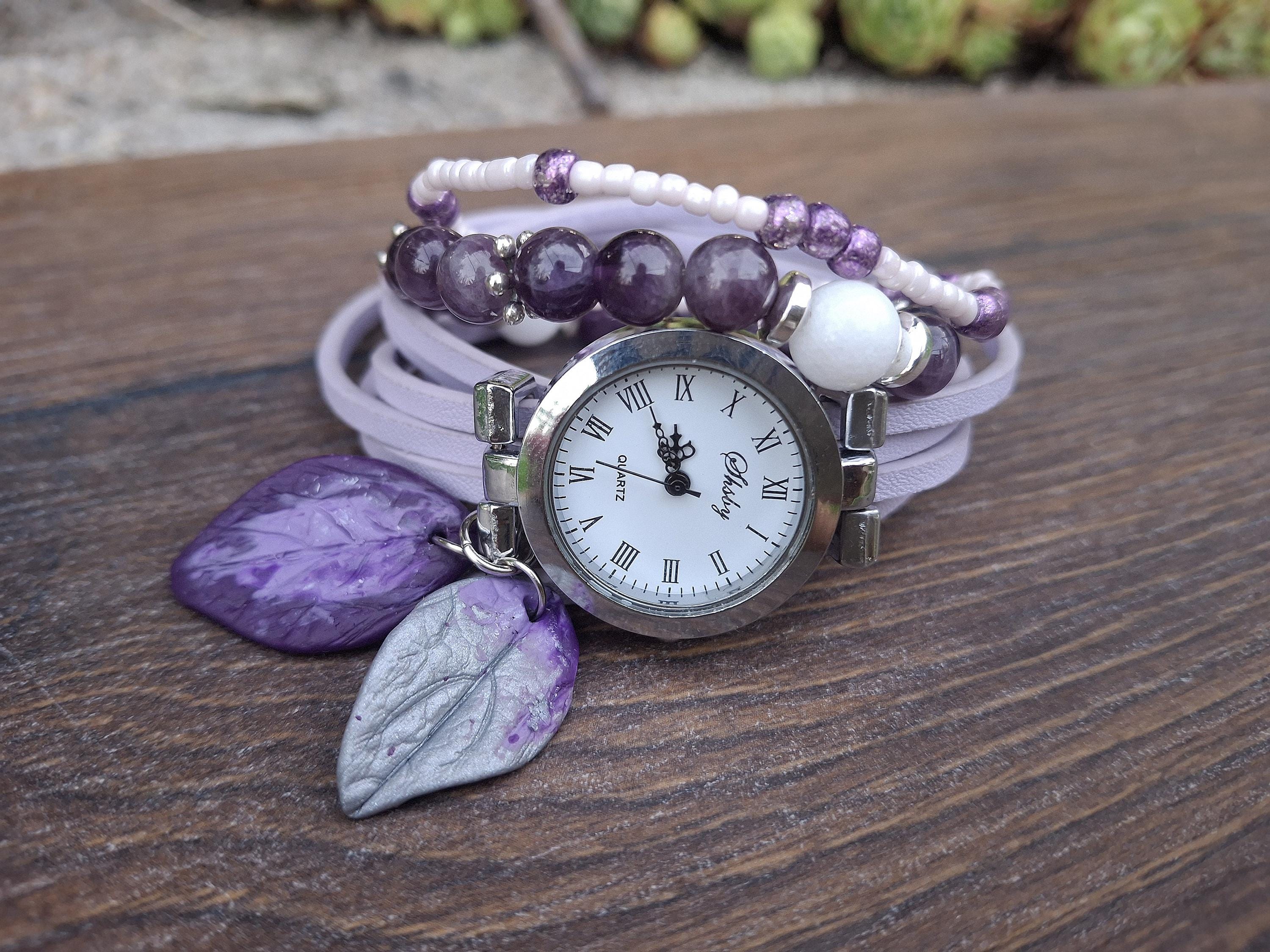 Amethyst Watch - Etsy
