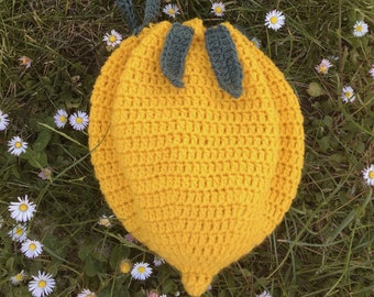 PDF ONLY crochet pattern lemon bag (Eng)