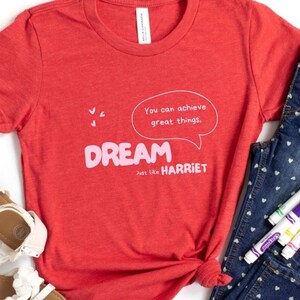 Diverse Kids Clothing T-Shirt for Girls T-Shirt for Boys Celebrating African American Heroes Black History Month Womens History