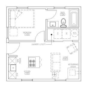Il Poky Shack (20'x20')
