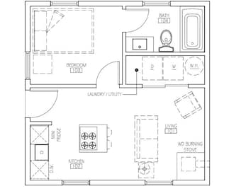 The Poky Shack (20&#39;x20&#39;)