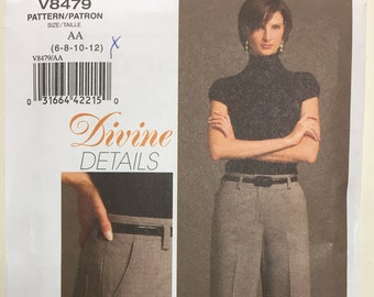 Vogue Pattern V8479 Divine Details Pants/Slacks
