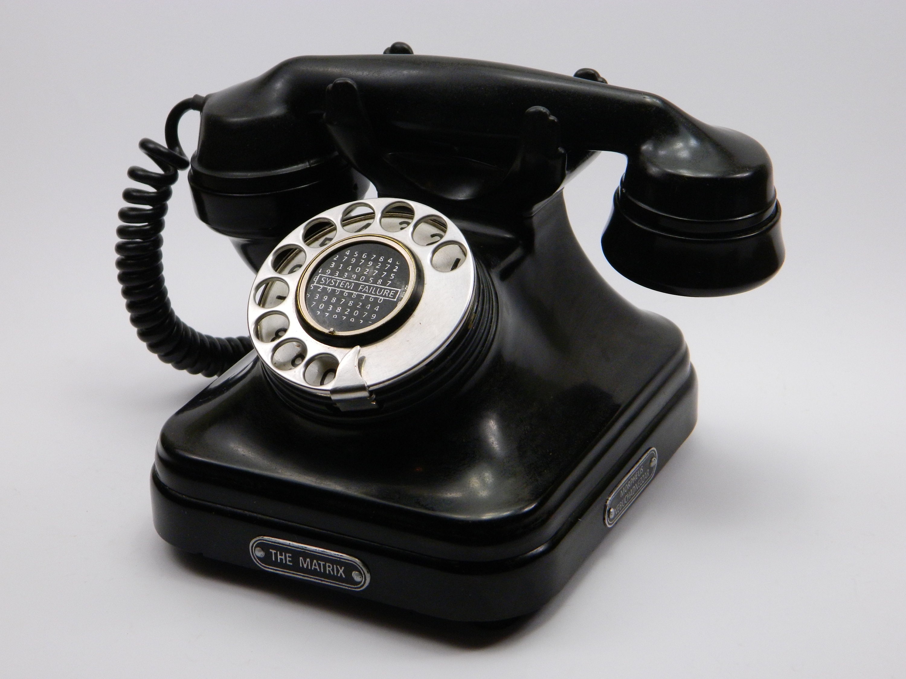 Vintage Retro Telephone: Matrix Morpheus Phone With GSM Module - Etsy