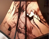 Stone vein marble custom lamp shade