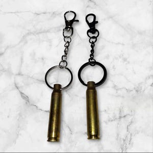 223 REM Bullet Keychain (Silver OR Black)