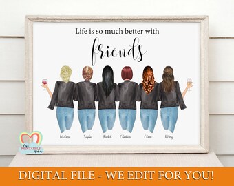 6 Best Friends Etsy