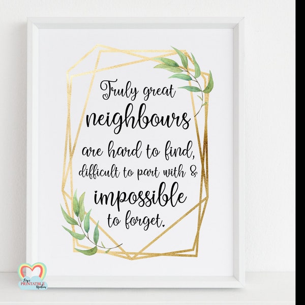 Thank You Neighbor - Etsy