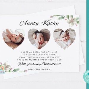 tarjeta de madrina imprimible serás mi padrino guía de descarga instantánea propuesta de padres plantilla de foto padrinos tarjeta editable corjl