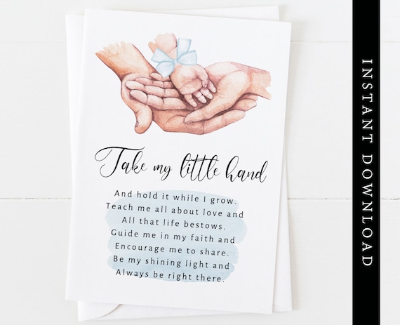 Godparents Card Printable Will You Be My Godparents Proposal - Etsy