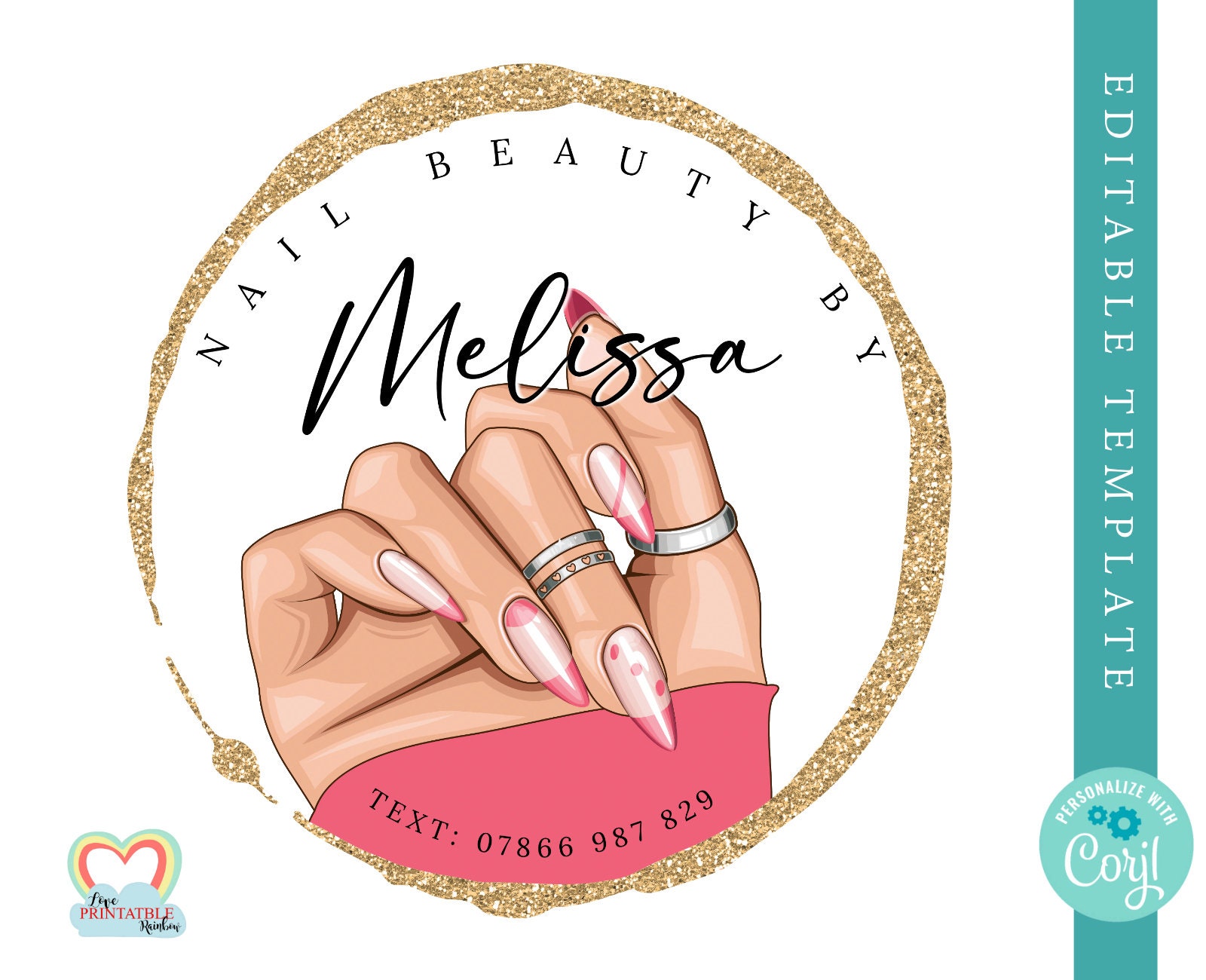 Nail salon logo España