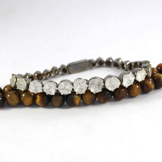 polki diamond bracelet