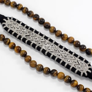 Diamond Thread Bracelet: Sterling Silver Macrame Friendship Jewelry