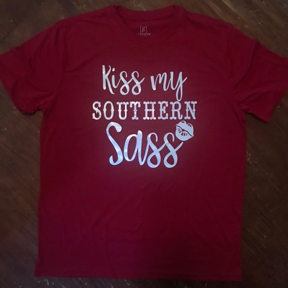 Kiss My Southern Sass Graphic Tee 